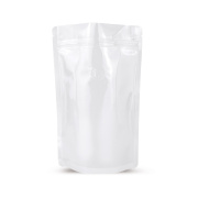 Doypacks Blanche avec valve de protection d'arôme