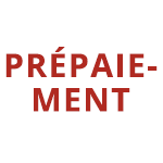 Prépaiement